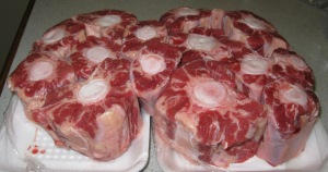 Use fresh oxtail, cut at joints and trimmed of fat.
